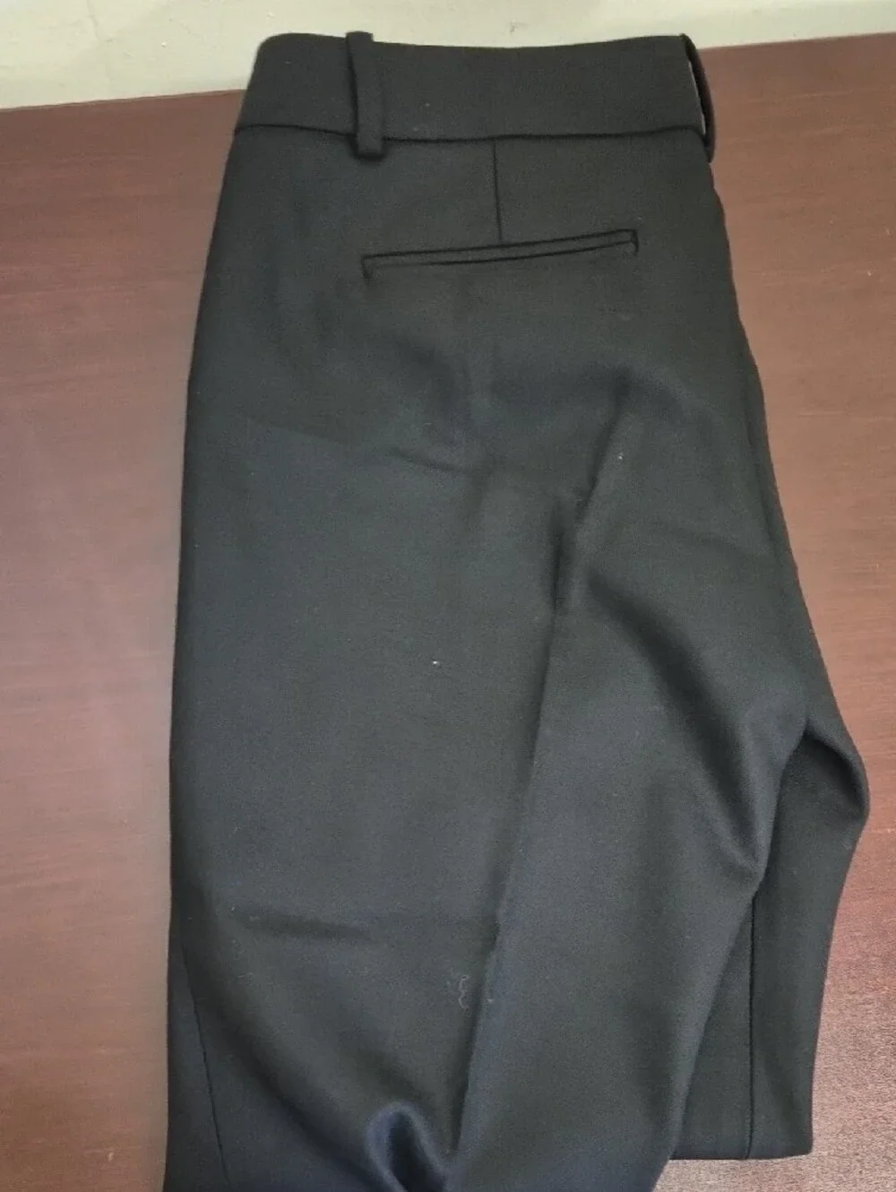 J. Crew Black Women's Dress Pants - Tailored Flat Front Size 2